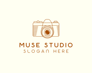 Photo Studio Camera logo design