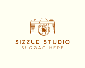 Photo Studio Camera logo design