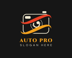 Swoosh Lens Photographer logo