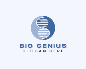 Biotechnology DNA Lab logo design