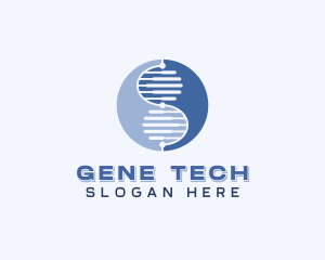 Biotechnology DNA Lab logo design