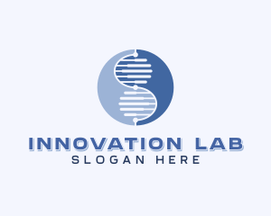 Biotechnology DNA Lab logo design