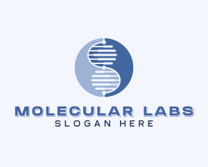 Biotechnology DNA Lab logo design