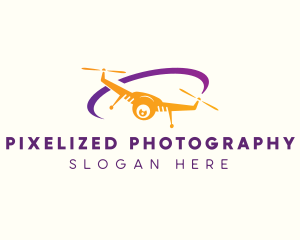 Aerial Video Drone logo design