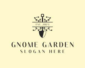 Plant Shovel Garden logo design