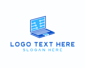 Developer Laptop Tech logo