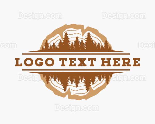 Tree Wood Forest Logo