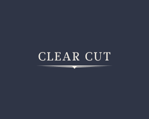 Simple Serif Business logo design