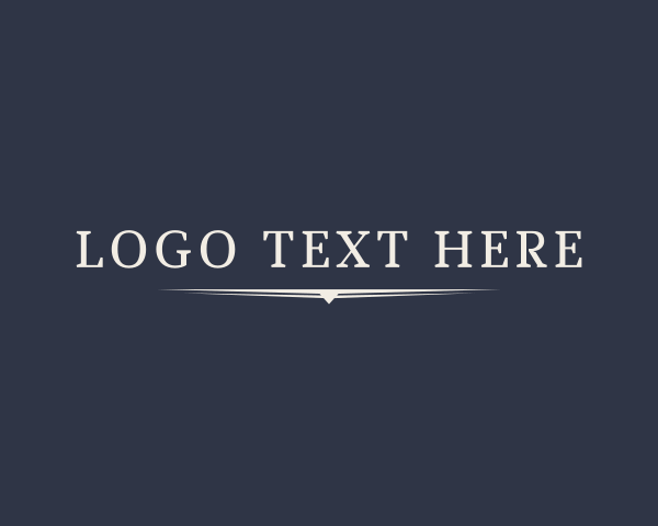 Serif logo example 2