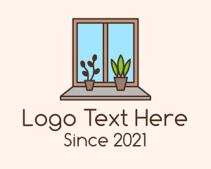 Window Garden Plant logo