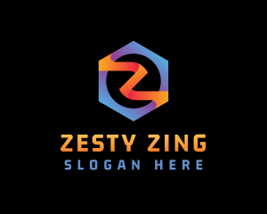 Digital Company Letter Z logo design