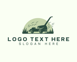 Landscaping Grass Mower logo