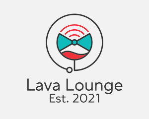 Cocktail Wifi Lounge logo design