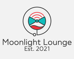 Cocktail Wifi Lounge logo design