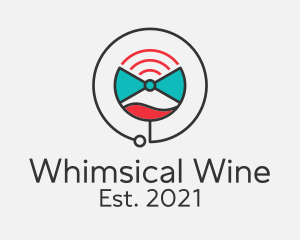 Cocktail Wifi Lounge logo design