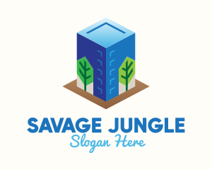 Concrete Jungle Building  logo design