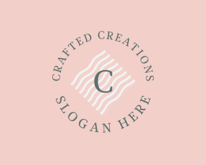 Feminine Cosmetics Makeup Boutique logo design