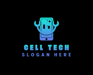 Phone Tech Repair logo design