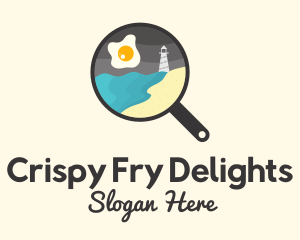 Frying Pan Resto logo design