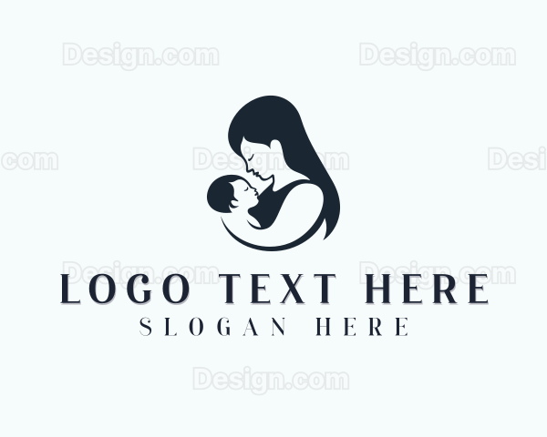 Infant Pediatric Childcare Logo