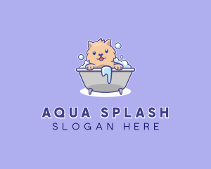 Puppy Dog Bath logo design