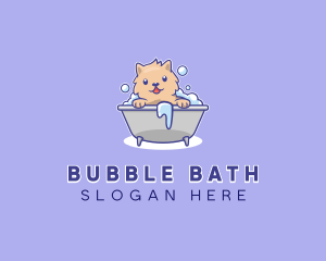 Puppy Dog Bath logo design