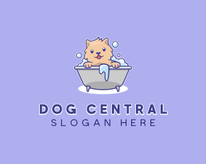 Puppy Dog Bath logo design