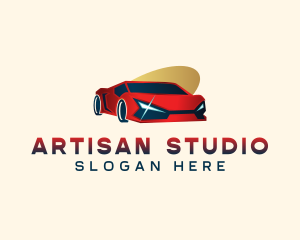 Sports Car Vehicle  logo design