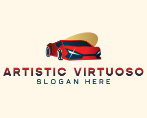 Sports Car Vehicle  logo design