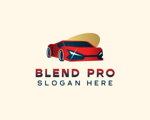 Sports Car Vehicle  logo design