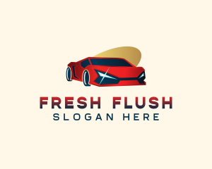 Sports Car Vehicle  logo design