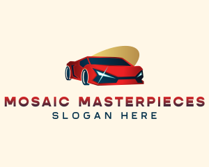 Sports Car Vehicle  logo design