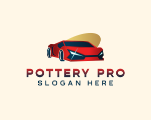 Sports Car Vehicle  logo design