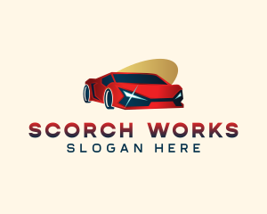 Sports Car Vehicle  logo design