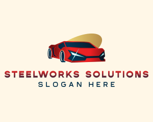 Sports Car Vehicle  logo design