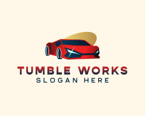 Sports Car Vehicle  logo design