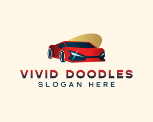 Sports Car Vehicle  logo design