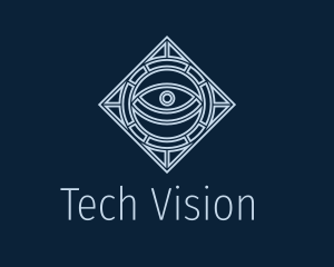 Surveillance Tech Eye  logo design