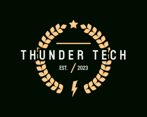 Thunder Star Wreath logo
