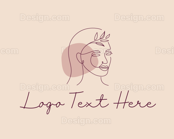 Cosmetics Woman Makeup Logo