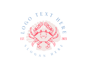 Crustacean Crab Shell logo