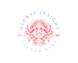 Crustacean Crab Shell logo