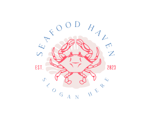 Crustacean Crab Shell logo