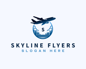 Airline Travel Plane logo design