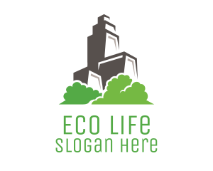 Green Eco Condominium logo design