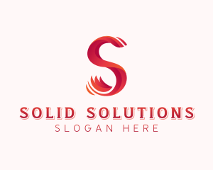 Brand Agency Letter S logo design