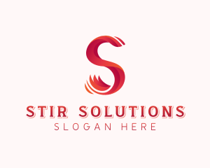 Brand Agency Letter S logo design