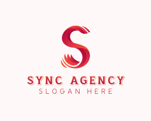 Brand Agency Letter S logo design