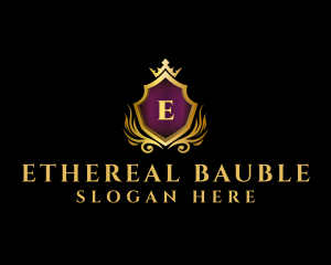 Royal Shield Luxe logo design