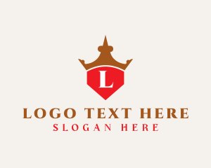 Elegant Royal Shield logo